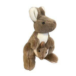 Kangaroo Joey Plush 10" Realistic Stuffed Toy Creature Comforts Toys Pouch